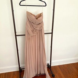 BIRDY GREY-Grace Convertible Dress-Taupe/Slit-Small